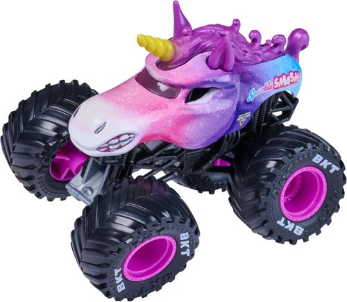 Monster Jam Sparkle Smash Monster Truck, gegoten voertuig, schaal — image 3