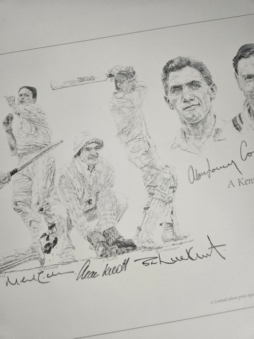 A Kent XI for all seasons -  Signed Print — image 5