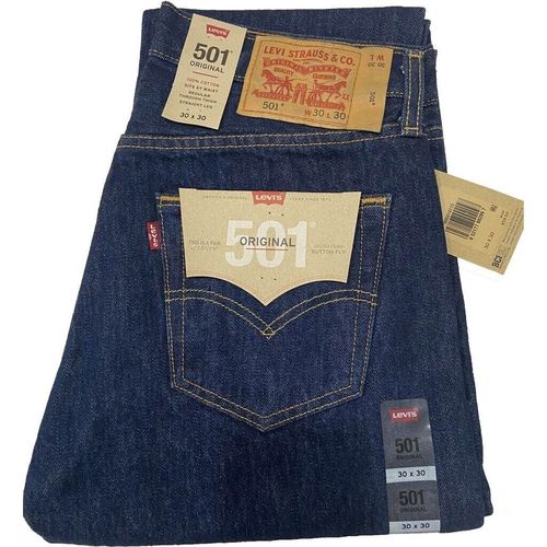 Levi's® 501 Original Regular Fit Mens Jeans Onewash Blue (Clearnce stock) — image 1