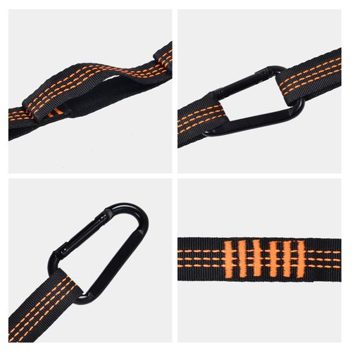 2PCS Heavy -Duty Hammock Straps Adjustable Tree Hanging Belt Outdoor Suspension — image 10