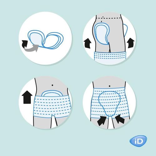 80 x iD Sensitive Form Maxi Adult Unisex Incontinence Pads | 4 Packs of 20 — image 4