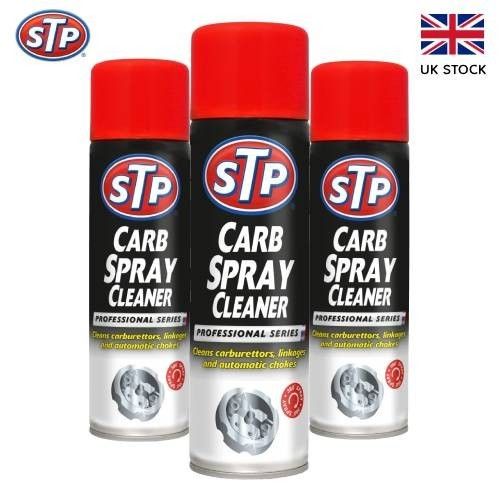 STP Carb Cleaner Spray – Carburettor & Intake Cleaner - 1 Pack, 2 Pack or 3 Pack