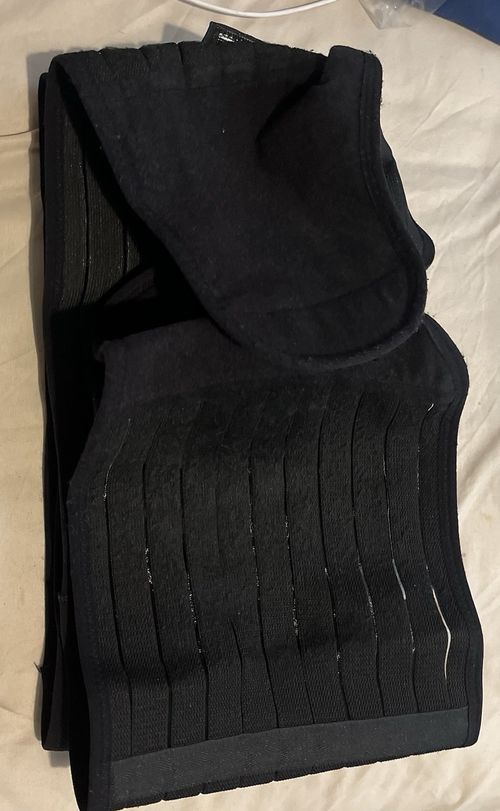 Black 3-in-1 Postpartum Maternity Support Belt Wrap for Postpartum Support — image 4