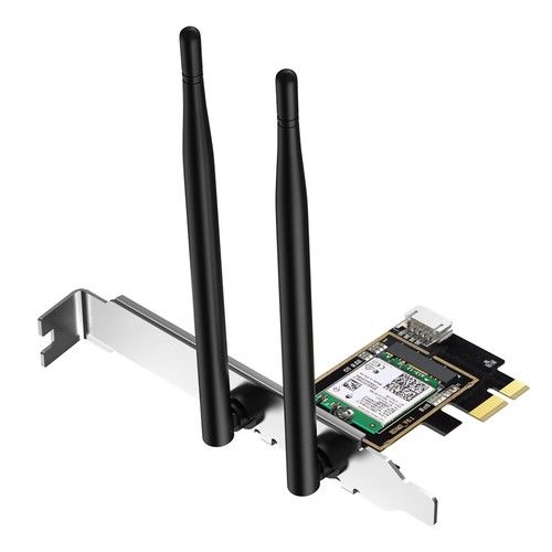 AX200 WiFi 6 Bluetooth PCIe Desktop Wireless Adapter Windows 10 11 Card 3000Mbps