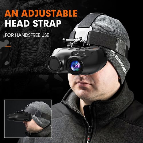 Night Vision Goggles Helmet & Head Mounted Binoculars Digital Infrared Goggles — image 5