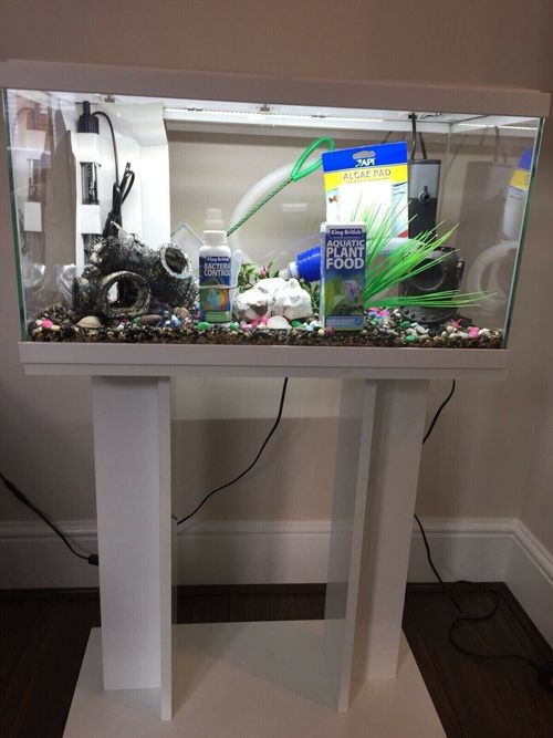 **BRAND NEW** Fish Tank Aquarium & Optional Stand: Heater, Filter & More Include — image 3