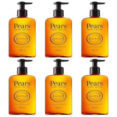 Pears Pure And Gentle Unisex Hand Wash 250ml Pack Of 6