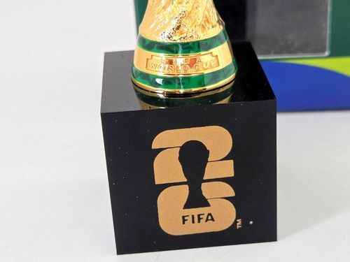 World Cup 2026 trophy replica 10 cm with pedestal (Official Licensed) — image 2
