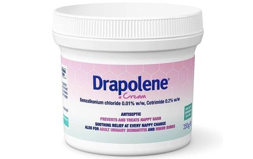 Drapolene Cream 350g-Treats Nappy Rash/Incontinence Dermatitis/Minor Burns/Sunbu — image 1