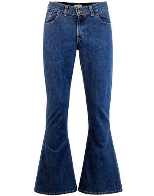 60s 70s Denim BELL BOTTOM Bellbottoms Flared FLARES Jeans Retro Pants ROCK MC249