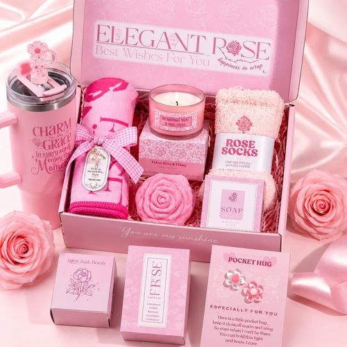 Birthday Pamper Gift Set for Women Spa Bath Hamper Ladies Self Care Box for Her — image 9