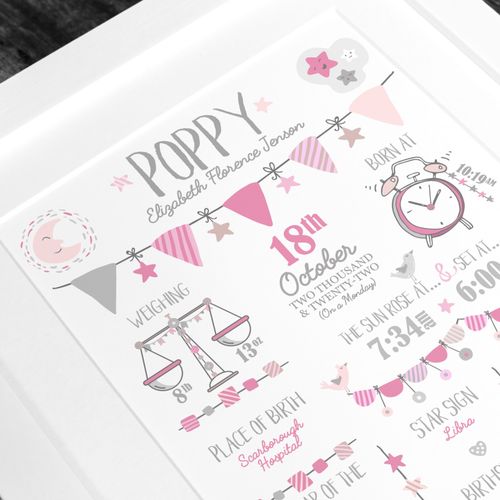 Personalised Baby Gift, Baby Boy Gift, Baby Girl Gift, New Baby Gift Christening — image 14
