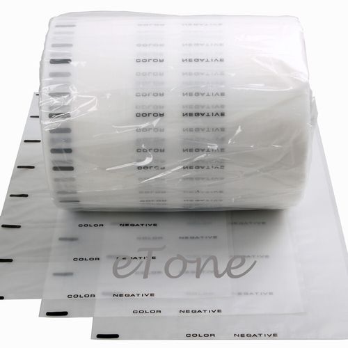 50x 35mm Acid-Free Archival Storage Sheet Protector 135 B&W Color Negative Slide — image 1