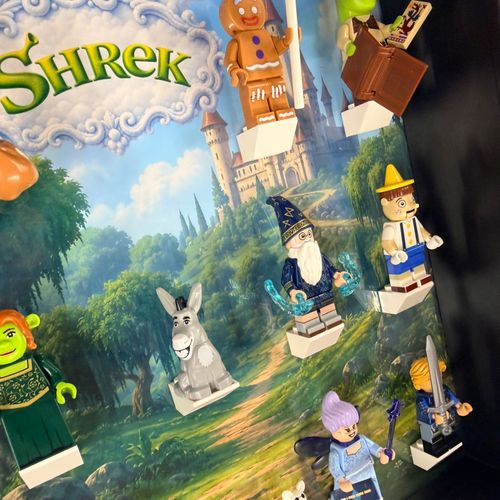 Display frame for Lego ® Shrek collectable Minifigures 71053 case 27cm — image 13