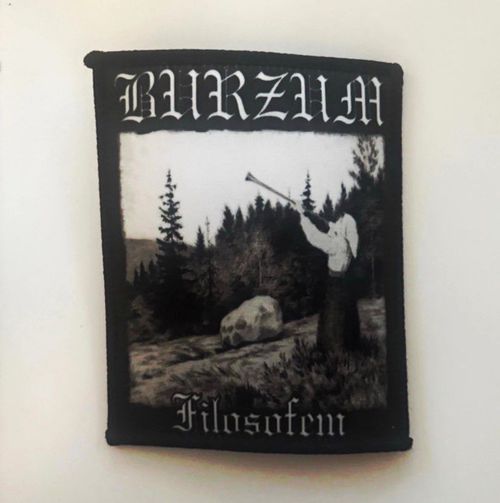 Black metal band patch — image 1