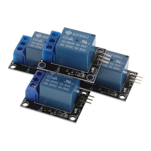 4pcs Relay Module 1 Channel Relay Module Relay Module For Singlechip Compatible — image 11