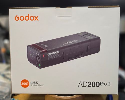 GODOX AD200ProII 200Ws 2.4G TTL Pocket Flash Strobe for Canon Sony Nikon Fuji — image 1