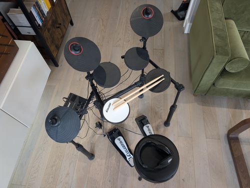 Carlsbro CSD100 R Plus Electronic Drum Kit - Beginner Electric Drum Set — image 1