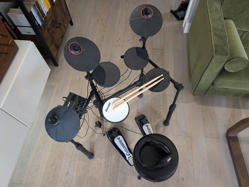 Carlsbro CSD100 R Plus Electronic Drum Kit - Beginner Electric Drum Set