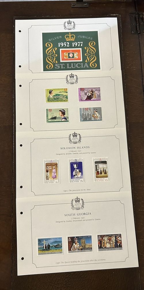 QEII BRITISH COMMONWEALTH 1977 SILVER JUBILEE MNH COLLECTION OF 50 COUNTRIES — image 15
