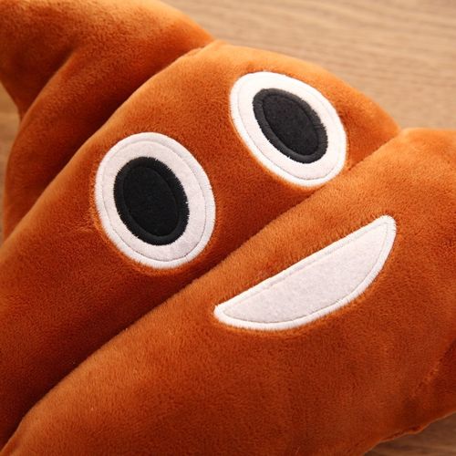 Funny Poo Emoji Plush Toy Cute Cartoon Poop Cushion Gift Wholesale Expression UK — image 2
