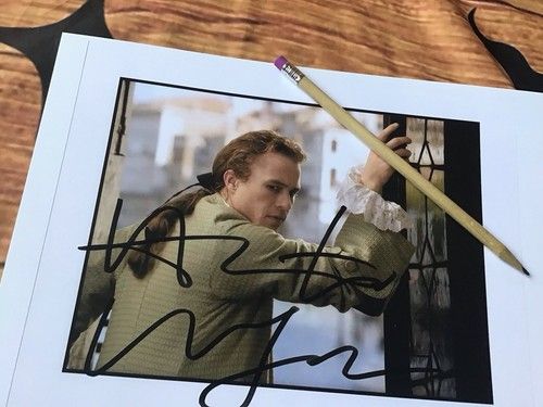 Heath Ledger Signed Photo Print Autograph