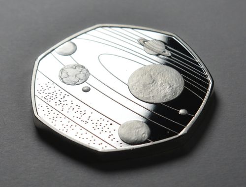 OUR SOLAR SYSTEM .999 Silver Commemorative. Space/Planets/Stars Earth/Moon/Sun — image 6