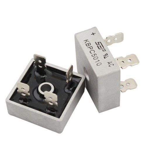 Bridge Rectifier. KBPC5010. General Purpose Heavy-Duty Silicon Device.