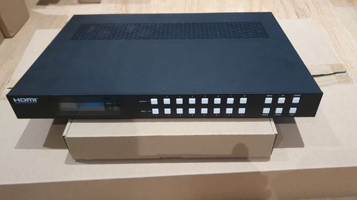 FOURKAY 8x8 HDMI Matrix Switch with Multiviewer and Video Wall. 4K60Hz.  Ex-Demo — image 1