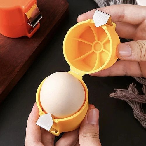 Egg Shell Opener, Hard Boiled Egg Peeler for Cooking Camping Kitchen Gadgets NEW