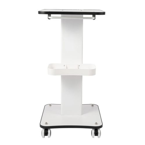 Beauty Salon Stand Rolling Cart SPA Beauty Machine Holder Trolley 3 Tier — image 7