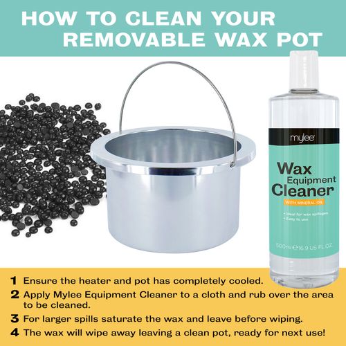 Mylee Warmer Handle Pot 500ml Wax Waxing Heater Hair Removal Depilatory Paraffin — image 4