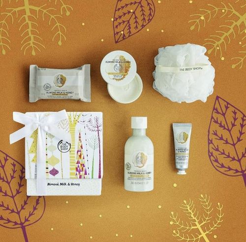 The Body Shop Almond Milk & Honey Gift Set for Body & Hands, Sensitive Skin — image 4