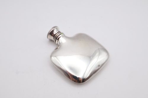 Delightful Antique Silver Miniature Hip Flask Hallmarked Birmingham 1929 — image 5