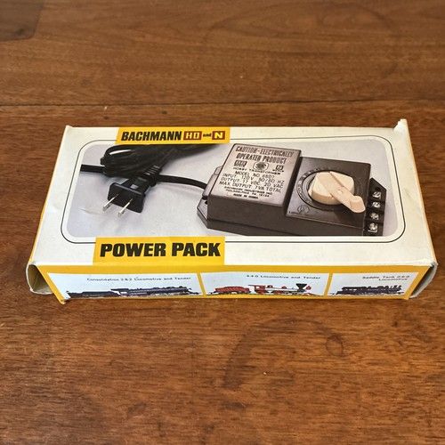 BACHMANN HO & N  No. 6607 Power Pack / Speed Controller. Please read desc. 