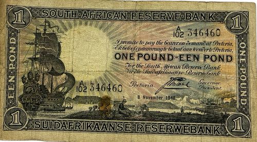 SOUTH AFRICAN RAND-POND-POUND BANKNOTES -CHOICE OF NOTE & STYLE - SOUTH AFRICA