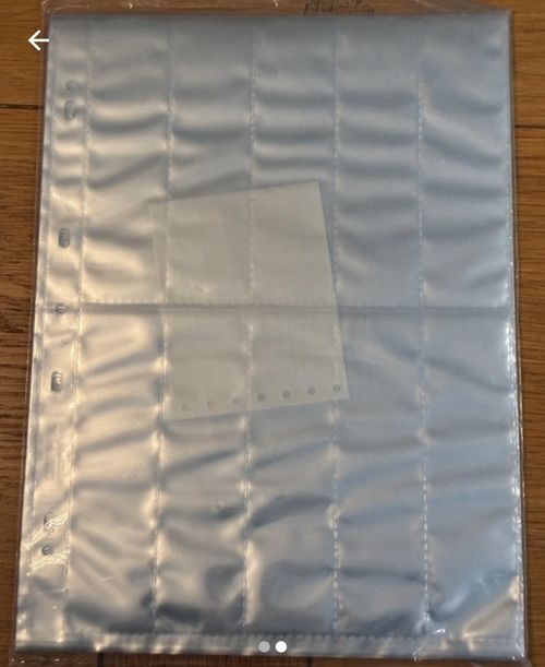 Clear File ArchivalPLUS 35mm Archival Negative Pages Acid-Free 25 Refill — image 2