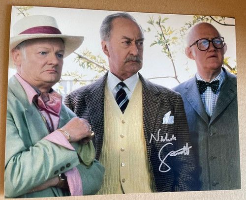 Are you being Served SIGNED Photo - Mr Rumbold - Nicholas Smith RARE Photo