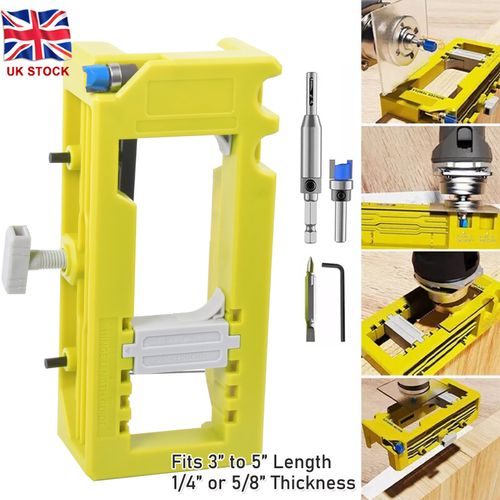 Door Hinge Jig Mortiser Hinge Installation Kit Hinge Router Template For 3"-5" — image 2