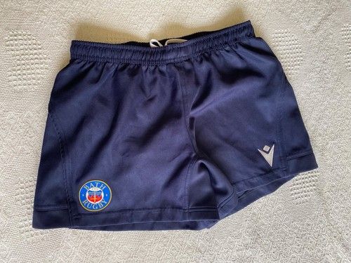 Men’s Blue Macron Bath Rugby Shorts M Excellent Condition Ready To Wear