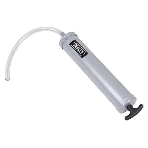 Sealey Oil Suction Syringe 500Ml Metal Body Flexible Suction Hose Service Tool
