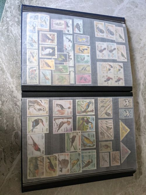 Birds of the World Stamps .over  1250 stamps , lee than 15p each — image 21