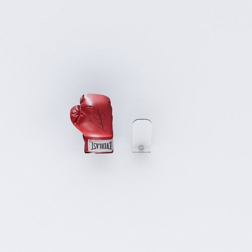 Wall Mounted Boxing Glove Display Stand / Acrylic Glove Holder / Display Shelf