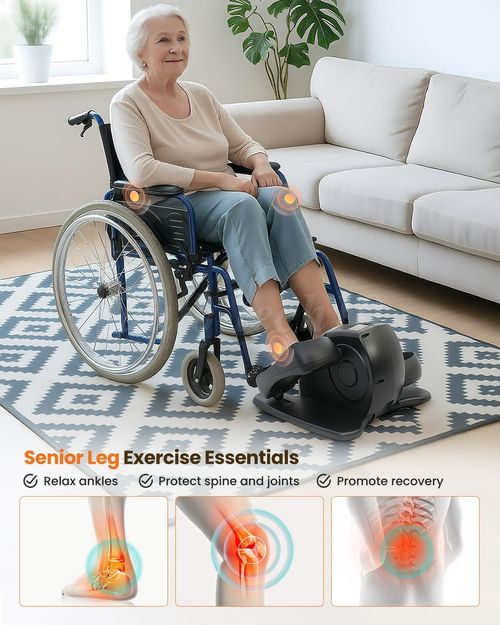 Ellipse Leg Exerciser as Seen on Tv Under Desk Elliptical Machine Seated Eclipse — image 5
