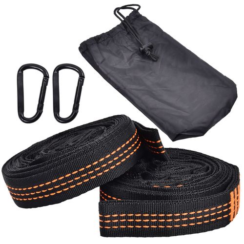 2PCS Heavy -Duty Hammock Straps Adjustable Tree Hanging Belt Outdoor Suspension — image 12