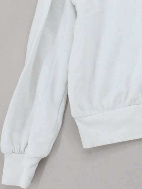 Hush Women's Hoodie XS White 100% Cotton Pullover — image 4