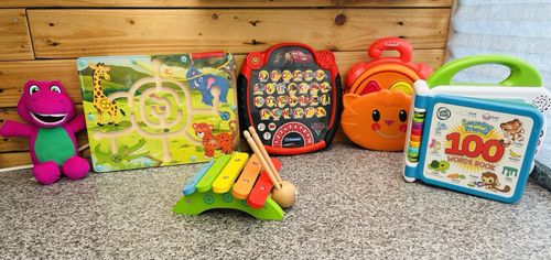 6x Toddler Toy Bundle: F-P, LeapFrog, Playskool etc. 18 Mths +, 2 Yrs +, 3 Yrs + — image 1