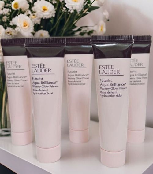 30%OFF! Estee Lauder Futurist Aqua Brilliance Watery Glow Primer 15mLx2PCS P/F!