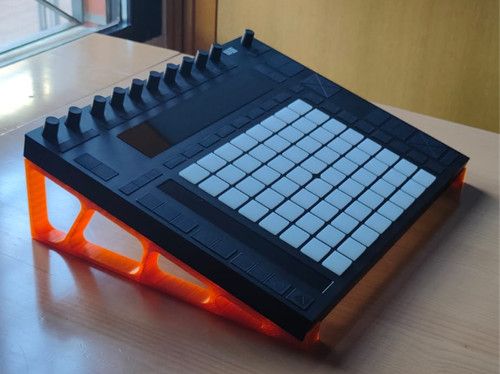 Ergonomic Desktop Stand for Ableton Push 2 Controller - Studio Accessory