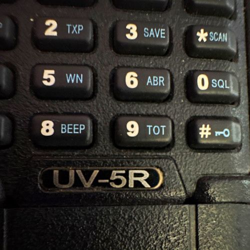 Baofeng UV-5R Dual Band VHF/UHF FM 5W 128CH LCD Ham Radio Black